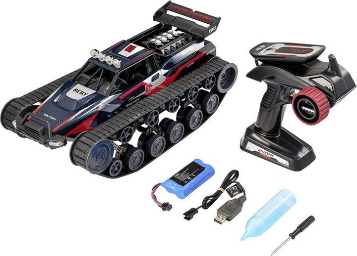 Produktbild Reely Brushed 1:12 Sonderfahrzeug Elektro Crawler RtR 2,4GHz inkl. Akku und Ladekabel (RTR Ready-to-Run)
