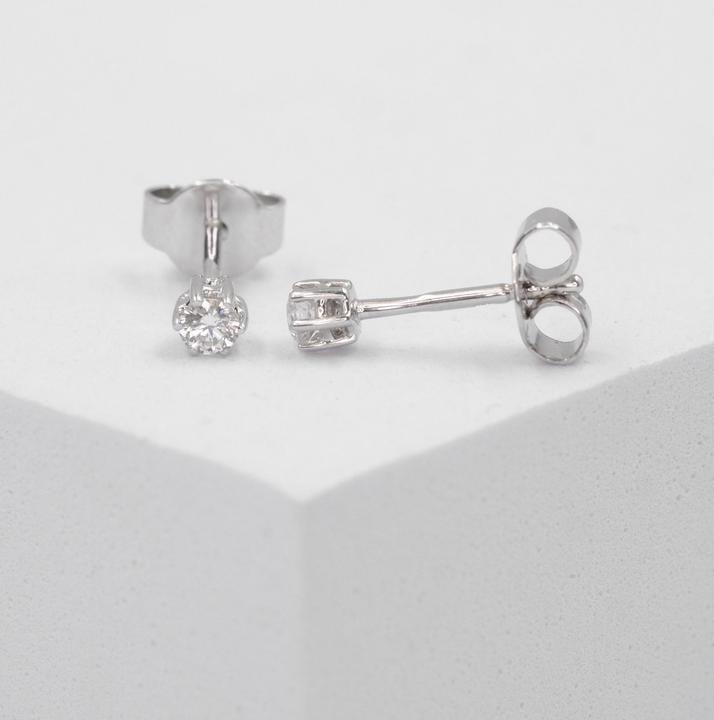 Image du produit Muau Boucles d'oreilles (Or blanc 750)