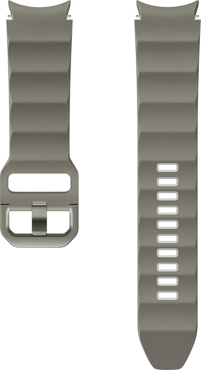 Samsung Rugged Sport Band 20mm M/L - grey (20 mm, Fluoroelastomer, Galaxy watch 4 (40mm))