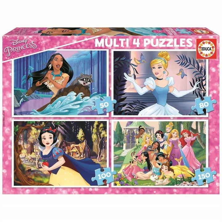 Actual product image Educa Disney Princess in Puzzle (50 pieces)
