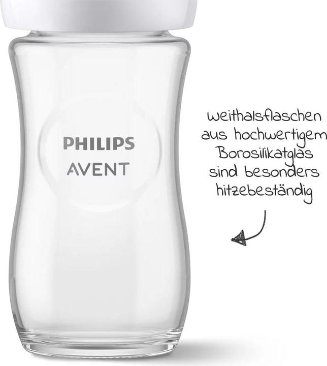 Image du produit Philips Avent Bouteille de verre (240 ml)