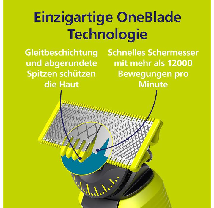 Produktbild Philips OneBlade Klinge 360 (4x)