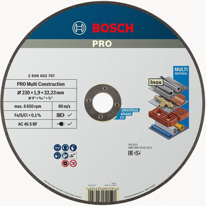 Bosch Professional Zubehör Trennscheibe