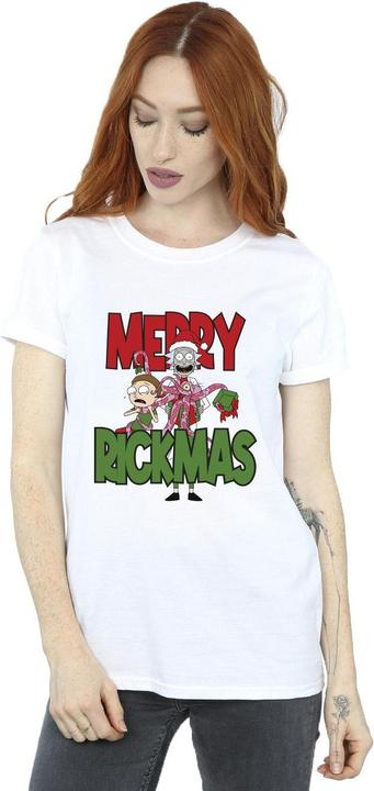 Image du produit Rick And Morty - T-shirt MERRY RICKMAS - Femme (M)