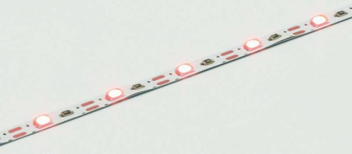 Produktbild Pichler LED Leuchtstreifen 4mm / 6 -8V rot (5m Rolle)