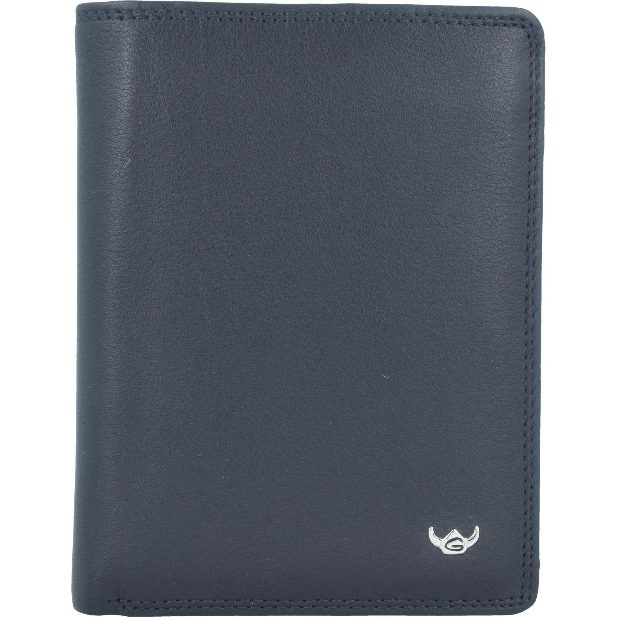 Golden Head, Herren, Portemonnaie, Geldbörse Polo RFID 1458 Kombischeintasche, Schwarz