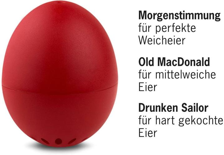 Immagine prodotto PiepEi Timer per uova canterino Classico rosso