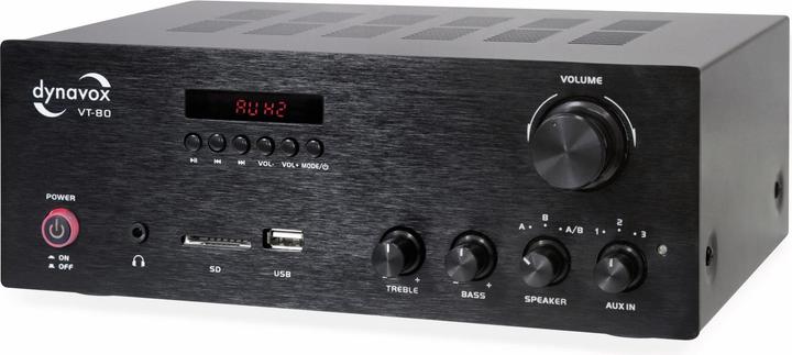 Actual product image Dynavox VT80 Stereo Compact Amplifier