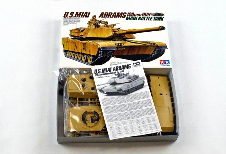 Actual product image Tamiya US M1A1 Tank