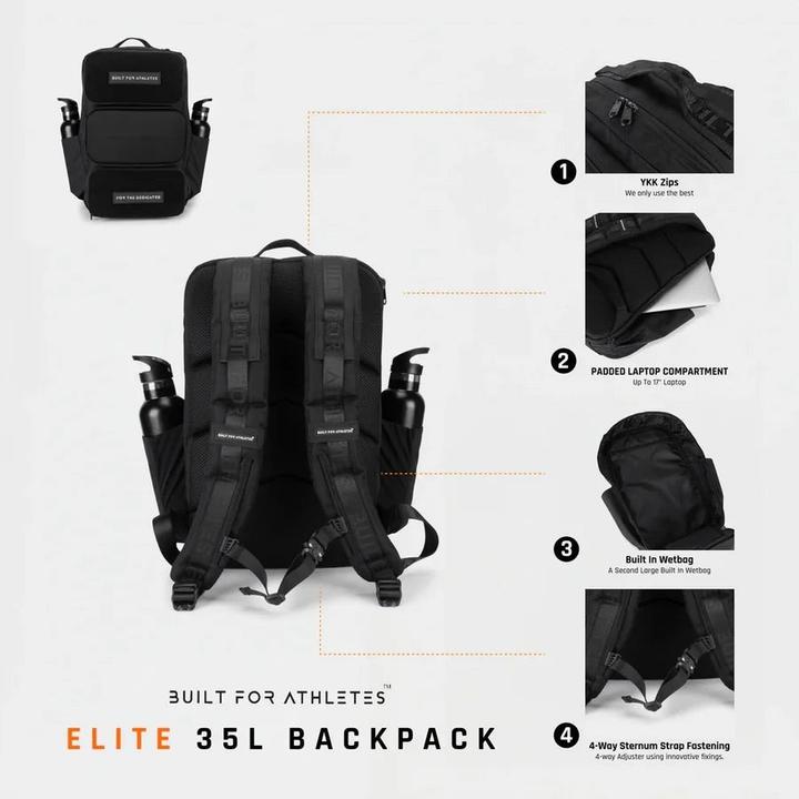Produktbild Built For Athletes Elite-Rucksack (35 l)