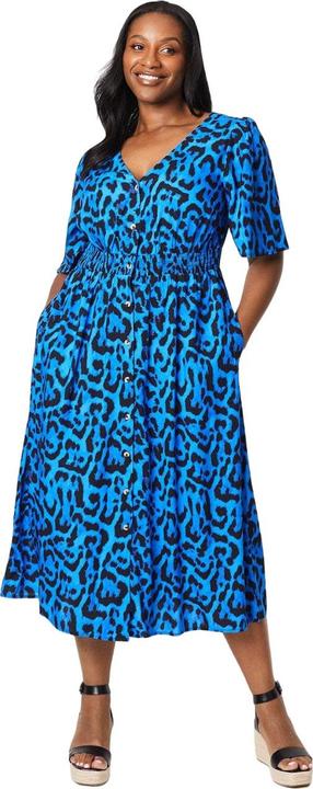 Image du produit Dorothy Perkins Robe midi Boutonnée sur le devant (44)