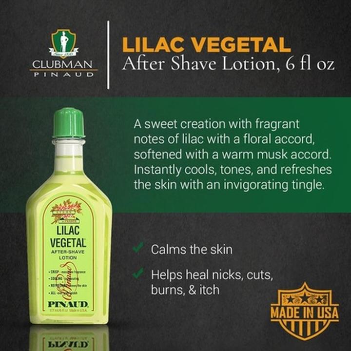 Immagine prodotto Clubman Lilla Vegetale (Lozione dopobarba, 177 ml)