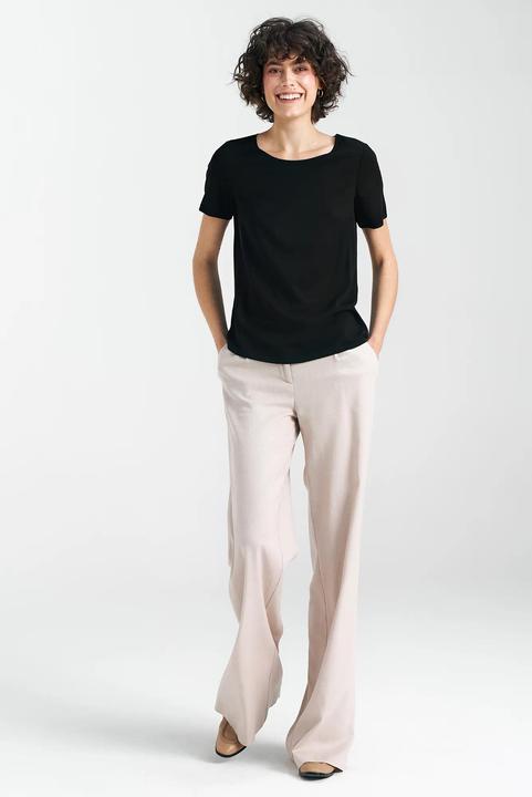 Produktbild Nife Basis Kurzarmbluse für Damen (38)