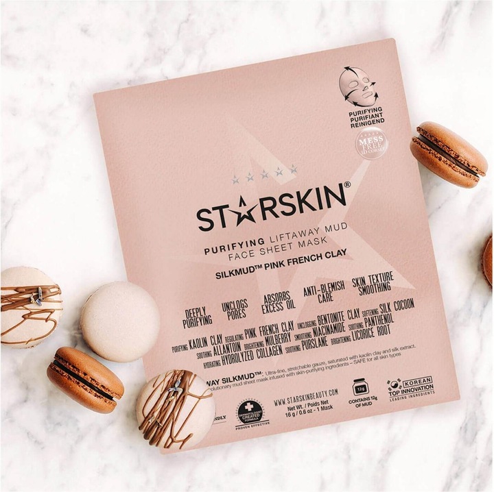 Produktbild Starskin - Silkmud French Pink Clay Clarifying Mask (1 ml)