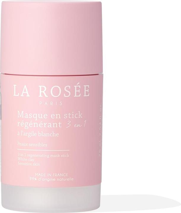 Image du produit La Rosée masque en stick régénérant 3 en 1 à l'argile blanche (75 ml)