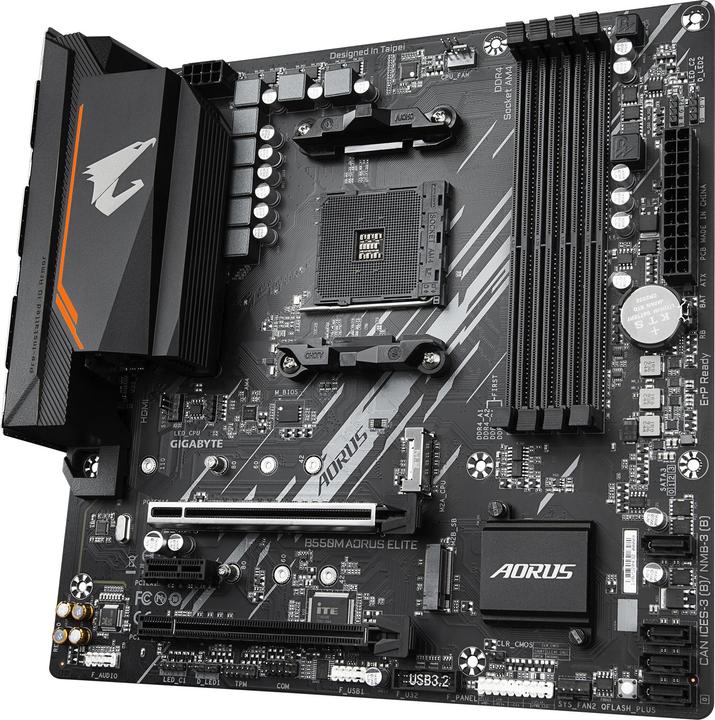 Productafbeelding Gigabyte B550M AORUS ELITE (AM4, AMD B550, mATX)