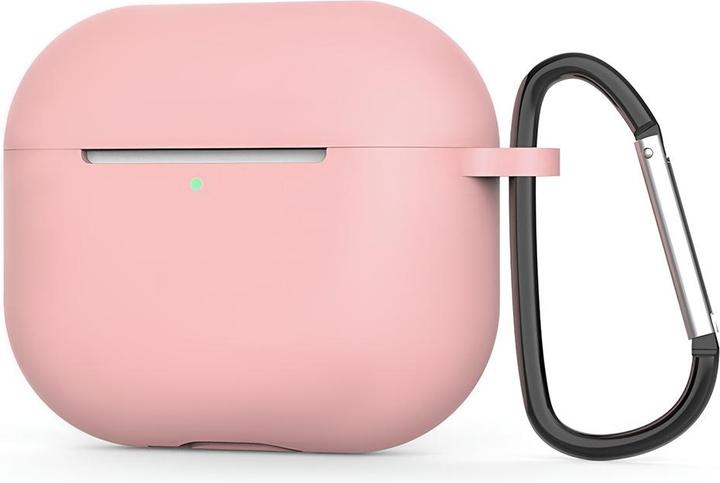 Produktbild Techsuit - Silicone Case - for AirPods 4, Smooth Ultrathin Material - Dark Pink (Kopfhörer Hülle)