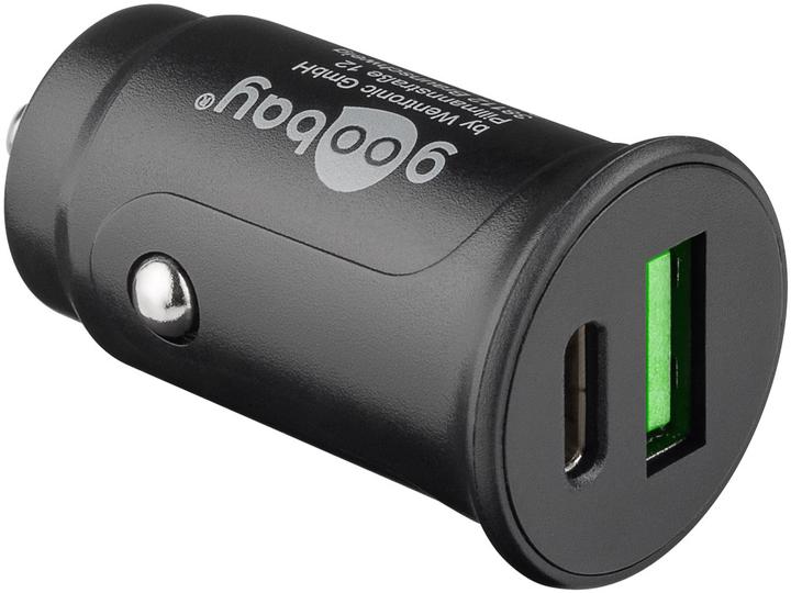 Produktbild Goobay 55634 Ladegerät für Mobilgeräte Schwarz Indoor