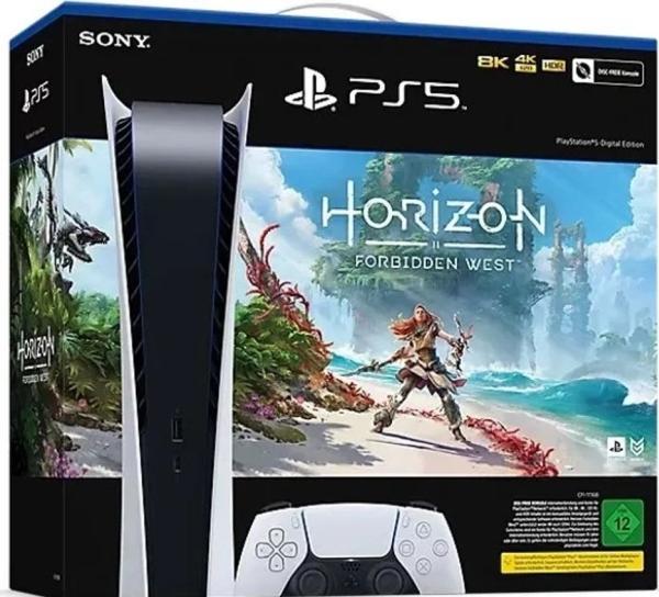 Immagine prodotto Sony Playstation 5 Digital Edit. + Horizon Forbidden West Bundle