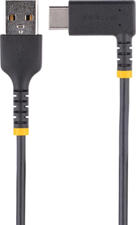 Immagine prodotto StarTech com R2ACR-2M-USB-CABLE, 2 m, USB A, USB C, USB 2.0, 480 Mbit/s, Nero (2 m, USB 2.0, 60 W)