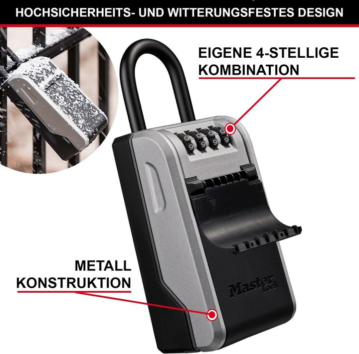 Actual product image Master Lock Key box with removable bracket 5480EURD