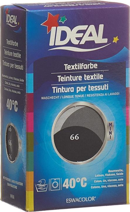 Ideal / Eswacolor Textile colour (1 Washing cycles, Liquid detergent)