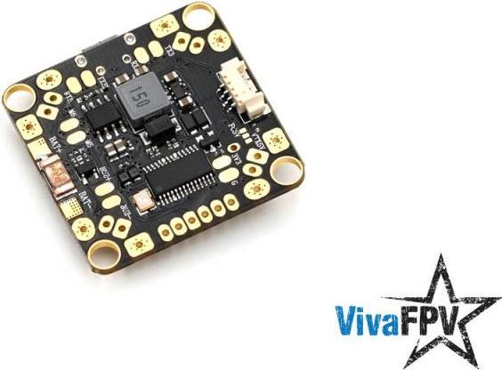 Actual product image VivaFPV F4 FC with OSD PDB