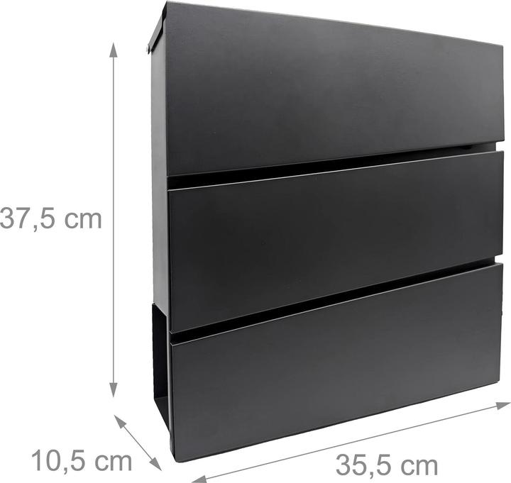 Actual product image Relaxdays letterbox