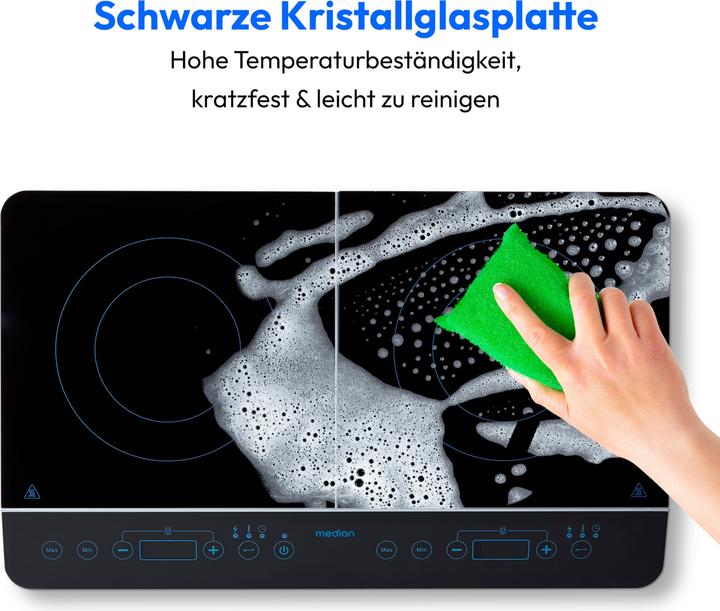 Produktbild Medion LIFE® Doppel-Induktionskochplatte MD 15324