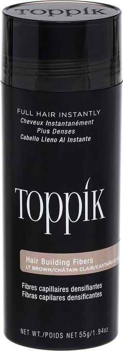 Produktbild Toppik Hair Building Fibers - Light Brown 55 gr (Lichtbruin)