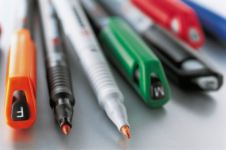 Produktbild STABILO OHPen universal Folienstift wasserlöslich (Schwarz, 1 mm, 1 x)