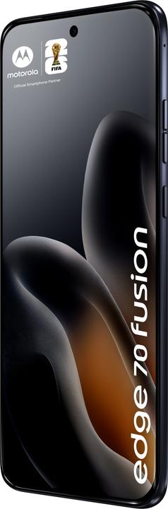 Produktbild Motorola Edge 70 Fusion 256GB Schwarz (256 GB, Black, PANTONE Silhouette, Transparent, 6.78", Dual SIM, 5G)