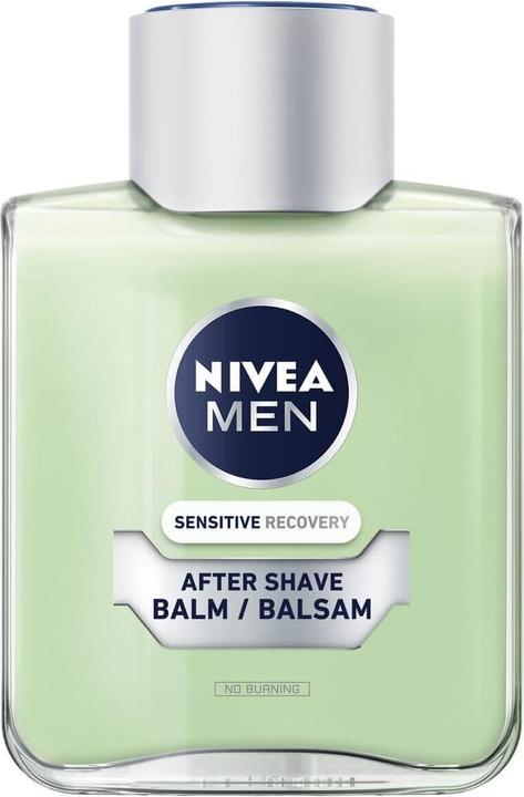 NIVEA Men Sensitive Recovery After Shave Balm Active Skin Protection For Sensitive Skin (Aftershave balm, 100 ml)
