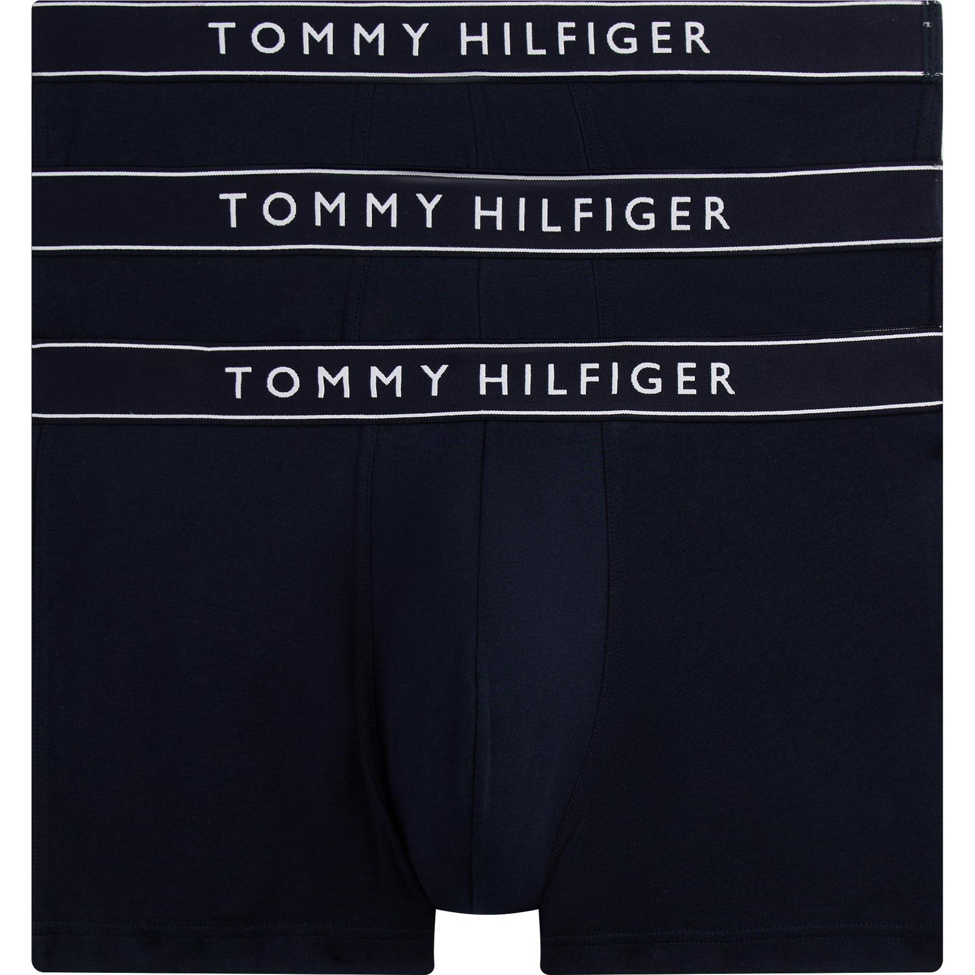 Tommy Hilfiger, Uomini, Intimo, 3p Trunk Dtm, Rosso, (S)