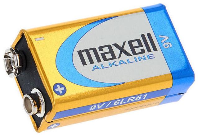 Actual product image Maxell Battery 9V block (1 pcs., 9V Block)