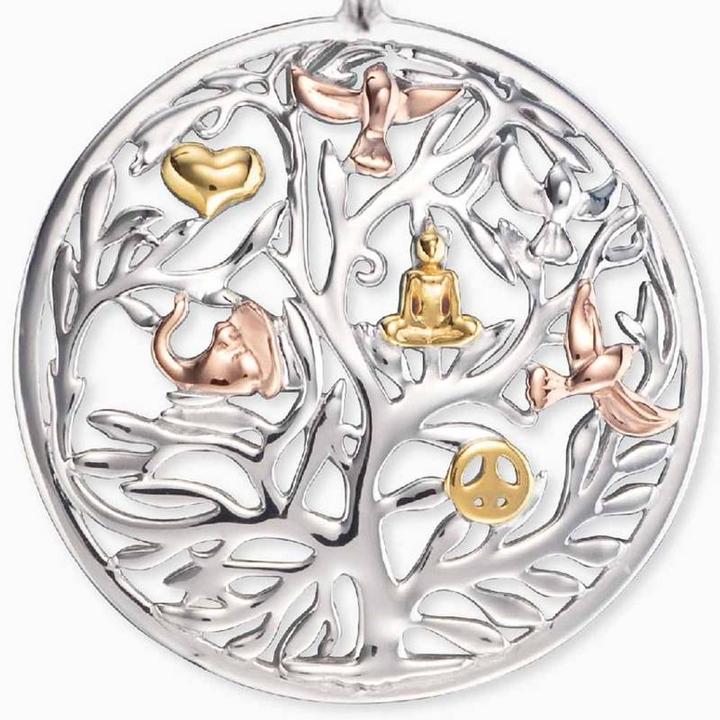 Immagine prodotto Engelsrufer Collana Albero della vita (Argento 925 rodiato, 50 cm)