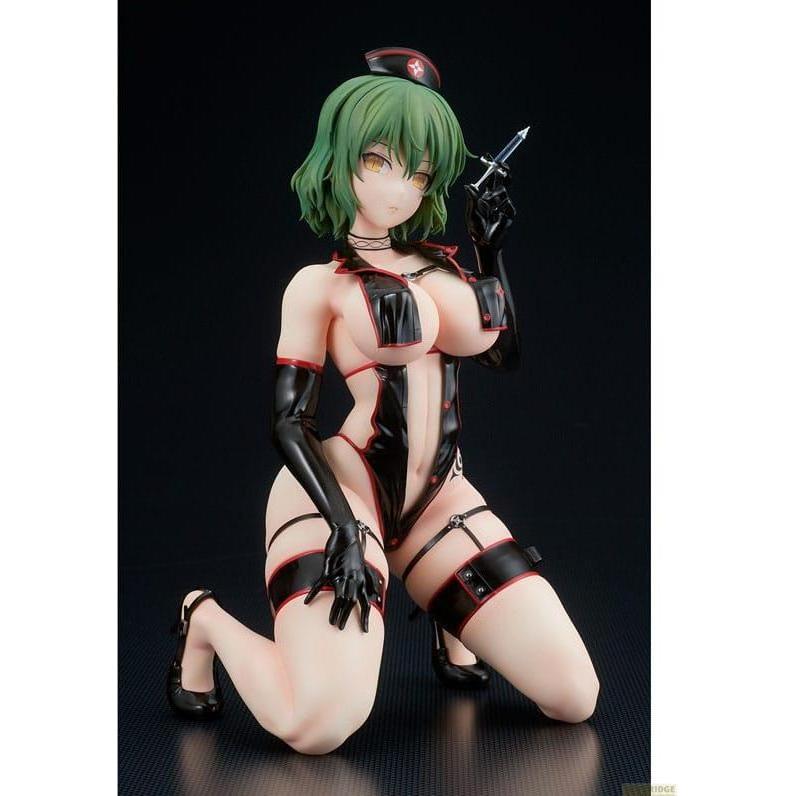 Thumbnail - Hobby Stock Shinobi Master Senran Kagura : New Link statuette PVC 1/4 Hikage Dark Sexy Nurse Ver. 26 cm