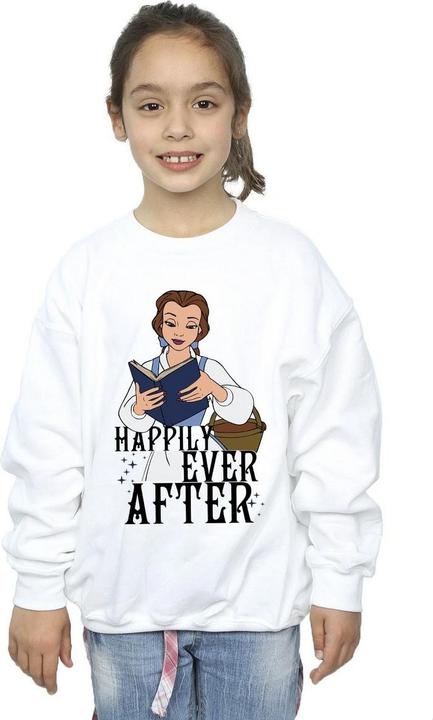 Produktbild Beauty And The Beast Happily Ever After Reading Sweatshirt Mädchen (128)