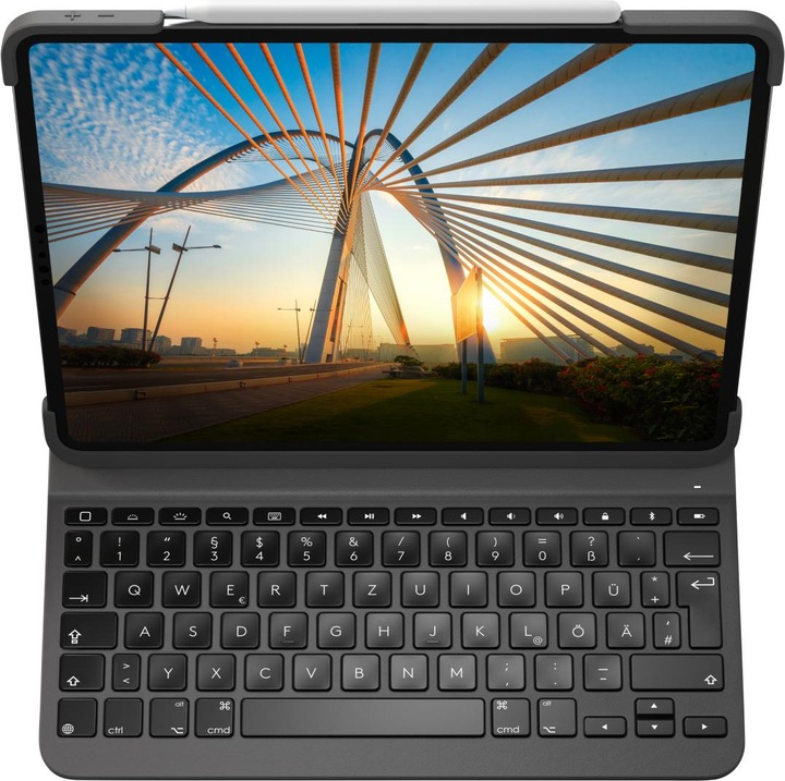 Actual product image Logitech Slim Folio Pro (DE, iPad Pro 11 2021 (3rd Gen), iPad Pro 11 2022 (4th Gen), iPad Pro 11 2020 (2. Gen), iPad Pro 11 2018 (1. Gen))