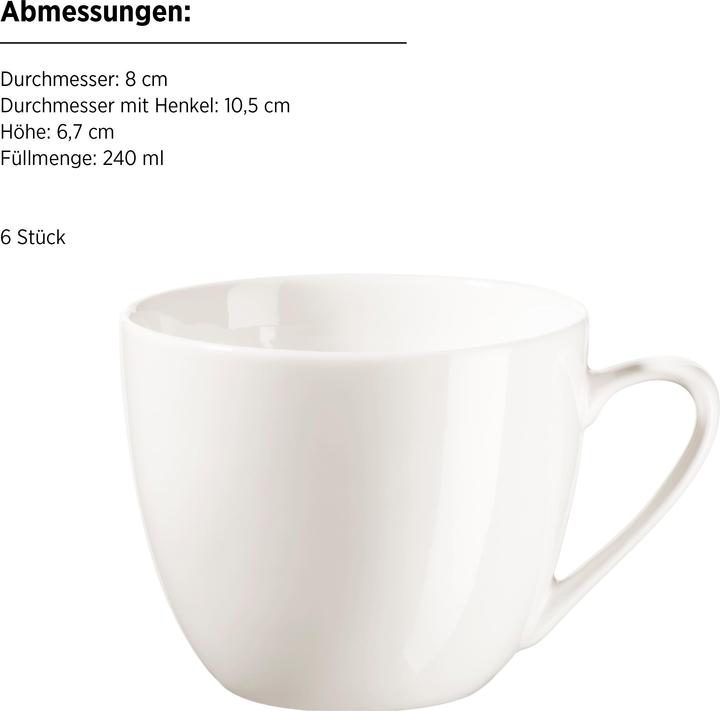 Actual product image Mäser Belmira (6 pcs.)