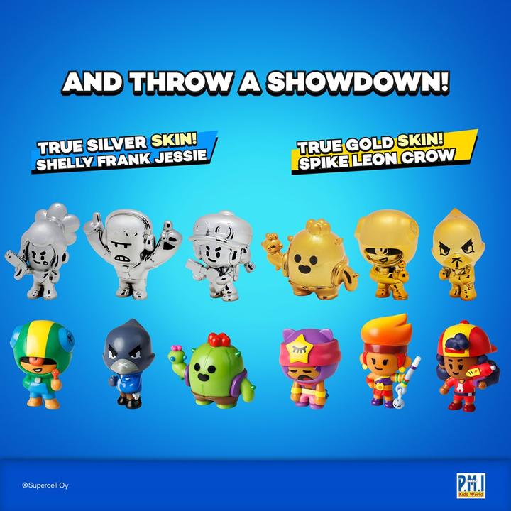 Produktbild Brawl Stars Figure 8 pack deluxe box S1