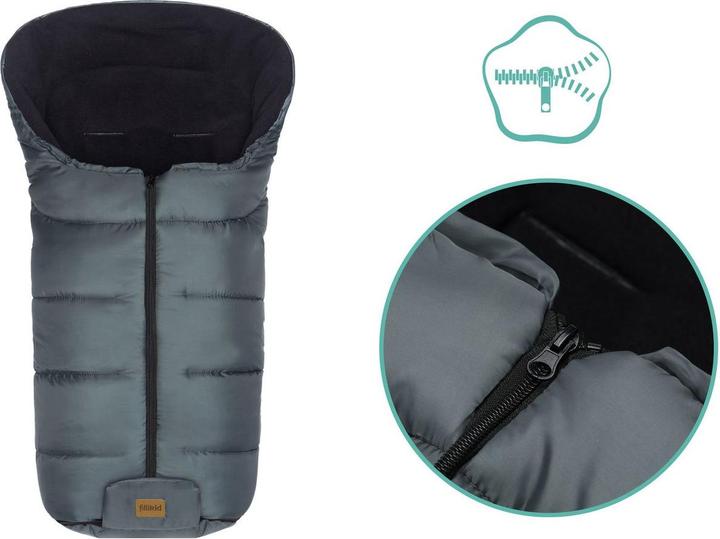 Produktbild Fillikid Fusssäcke für Kinderwagen & Buggys Fleece-Fusssack Eco Big für Buggy, Sport-