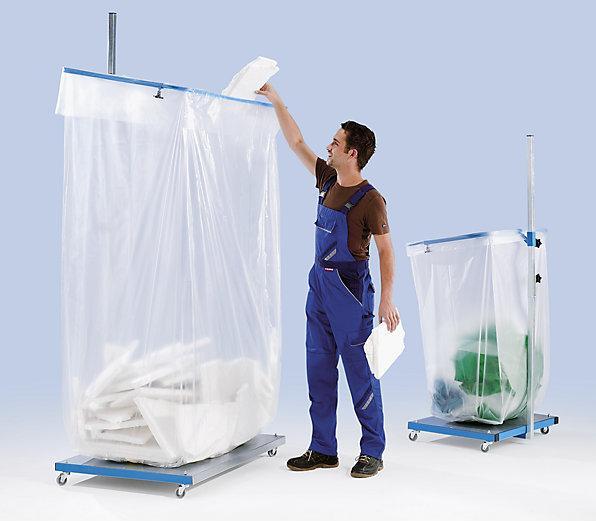 Produktbild eurokraft pro Grossvolumen-Müllsackhalter (1000 l)