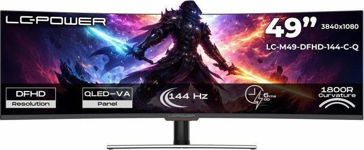 Produktbild LC-Power LC-M49-DFHD-144-C-Q (3840 x 1080 Pixel, 49")