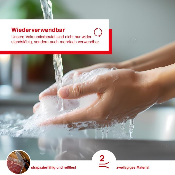 Produktbild Solis ECO Vakuumierbeutel 20 x 30 cm (50 x)