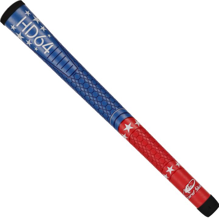 Actual product image Lizard Skins DSP Ultra Golf Grip - HD64 - Star Spangled - Standard