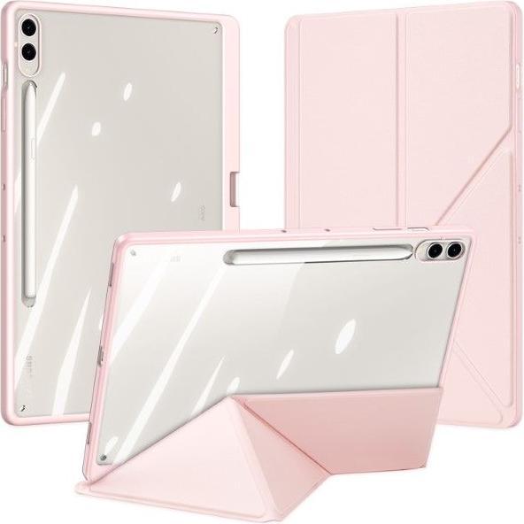 Thumbnail - Dux Ducis Magi Series Bookover (Galaxy Tab S9+, Galaxy Tab S9 FE+), Tablet Hülle, Rosa