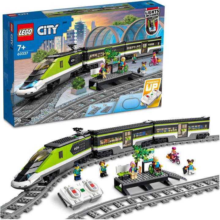 Actual product image LEGO Passenger express train (60337, LEGO City, LEGO Powered UP)