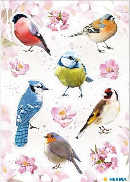 Produktbild HERMA Vögel