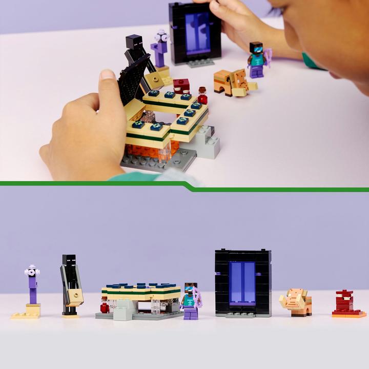 Immagine prodotto LEGO 21584 Reise durch Nether und Endportal (21584, LEGO Minecraft)